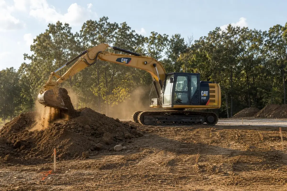 Excavation & Site Preparation, Buchanan Dirtworks, southern Missouri Ozarks